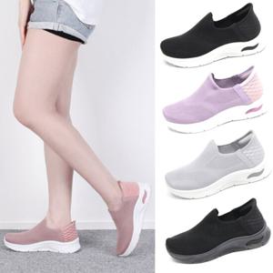 행텐 HT-3701 여성용 메쉬슬립온 운동화 쿠션 슬립온 스니커즈