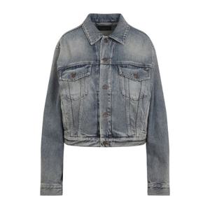 발렌시아가 스몰 핏 데님재킷 793895TJW95-1560