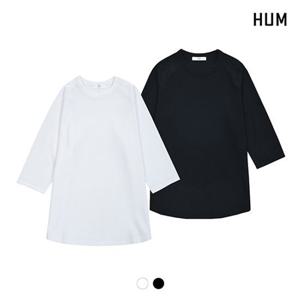 [HUM]남) TR와플 7부 티셔츠(H172M035A)