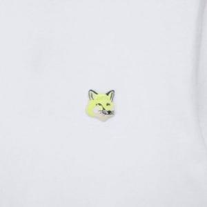 메종키츠네 모노크롬폭스헤드 반팔티 화이트IU00149KJ0008-P100