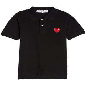 (W)(카라티) 꼼데가르송 레드와펜 폴로 블랙 AZ-T005-051-1