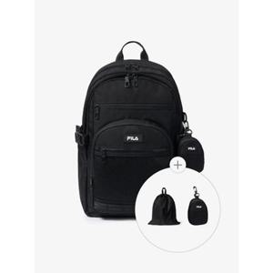 [휠라] FILA 25년 신상 신학기 23L 컴포트 메쉬 백팩 FS3BPH1004XBLK