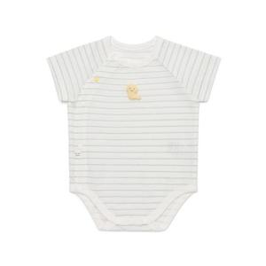 [블루독베이비8] SS25 비비뱀부바디슈트 HJ (4517004001) (BLUEDOG BABY 유아 출산 백일 선물 도트 강아지