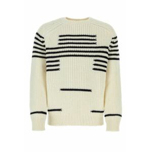 [LOEWE] 남성 니트웨어 H526Y14KGI OFFWHITENAVY 화이트 /2