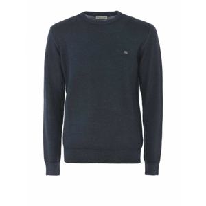 [ETRO] 남성 크루 넥 네이비 blue 울 스웨터 1M5009735200 Dark Blue /8