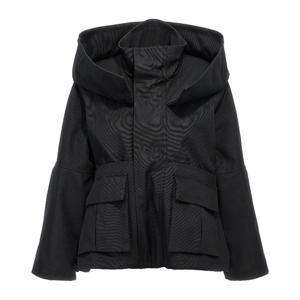 발렌시아가 오버사이즈 캔버스 재킷 808924TKQ03 1000