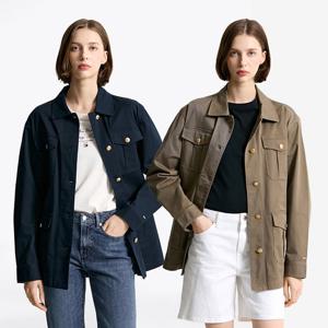 [공식][타미힐피거] 유틸리티 골드버튼 재킷 2종 택1 (T22F1WJC050WT1)
