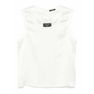 [BALMAIN] 남성 크루 넥 스웨터 EH1AG185VB000FA 화이트 /8