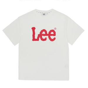 Lee 빅 트위치 로고 티셔츠 레드 LE2402ST01RD