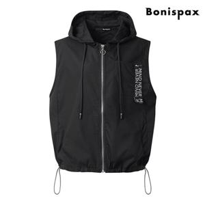 [보니스팍스]후드 집업 베스트 (XP1VW005L0)