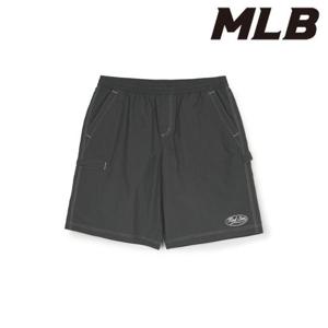 MLB (3ASMV0653-43CGD) 빈티지 컬시브 스티치 카고 6부 반바지