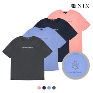 [닉스][NIX]유니) 1도 썬플라워 반팔 티셔츠(FNPMCTR791P)