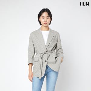 [HUM][HUM]여) 글렌체크 벨티드 자켓(FHOECJV513M)