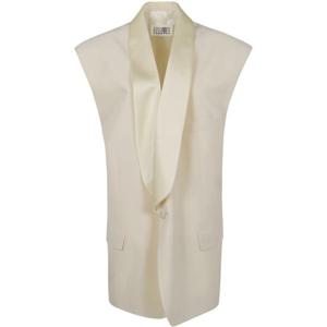 MM6 메종마르지엘라 베스트 S62FB0069 M35436 102 WHITE