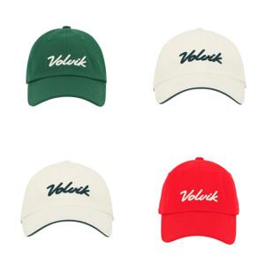 [볼빅] 여성 골프 볼륨 자수 캡 VLAPP201