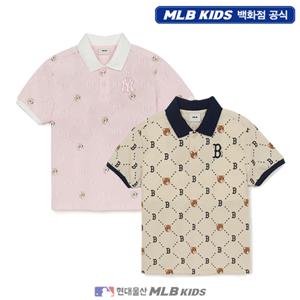 [MLB키즈US] (7APQC0153) 모노베어 카라티 아동티셔츠 키즈티셔츠