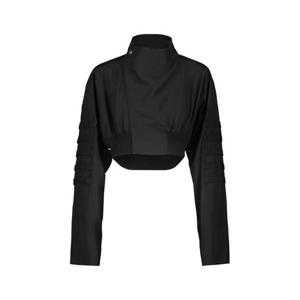 릭오웬스 여성 블랙 Hollywood 캔버스 크롭 자켓 RO01E7786 NREH5 09 BLACK