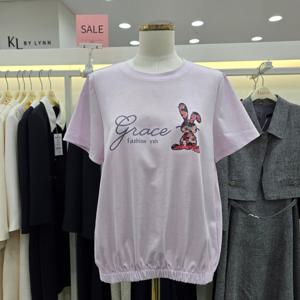 [숲]SBXST22 밑단밴드 반팔티셔츠