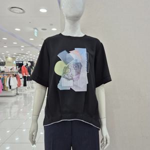 [크레송]앞단 맞주름 블라우스 NDCHBP61_US