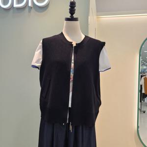 [수스]라운드 베스트 S252BVO552 /블랙,다크핑크_YS