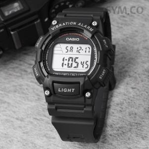 카시오 W-736H-1A 군인 군용 라이트 진동알람 스포츠 남자 우레