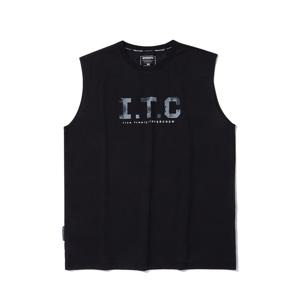 [인터크루]로고변형PCM나시티 블랙 ITZ2XS03ABK