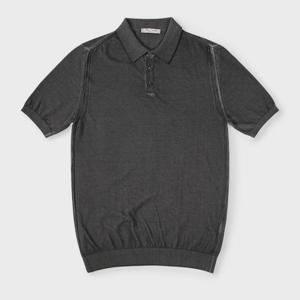빠니깔레 [Made In Italy] 가먼트다잉 폴로 니트 F-QNIT03