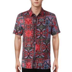 롯데광복 레드옥스 2025 S/S 캐주얼 여름 나염 반팔 남방셔츠 R252SH157RE-GB