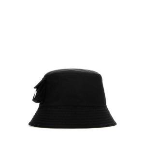 PRADA 블랙 리나일론 버킷햇 2HC3502DMI F0002
