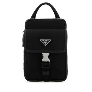 PRADA Black Re-Nylon phone case 2ZH1942DMH F0002