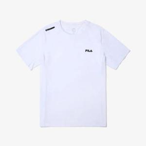 휠라반팔티 TQJ FS2RSG2209M-WHI 스트레치 절개 그래픽 반팔티
