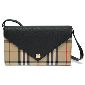 BURBERRY 빈티지 체크 레더 크로스바디 백 8022560