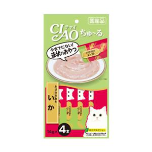 이나바 SC-79 챠오츄르 닭가슴살&오징어 4P