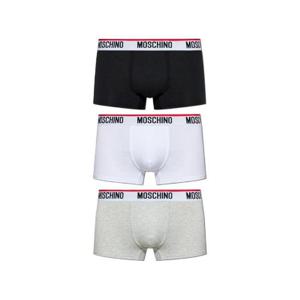 Moschino 로고 웨이스트밴드 3팩 박서 251V1A13954300 5555 TP934405768