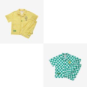 뉴발란스키즈트레이닝세트 PQC NK9YE3601B-30 Fruit Pack 전판 남아 시어서커 셔츠 셋업 2종 택1