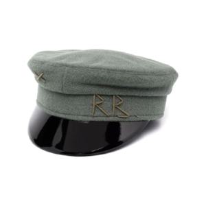 25 FW 루슬란바진스키 콘트라스트 챙 베이커 보이 모자 KPC070 TP438626471