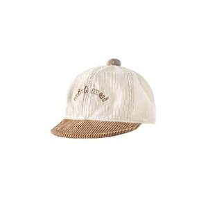 밍크뮤8 25FW IV 쁘띠폼폼코듀로이배색캡 (35A1480002) HJ