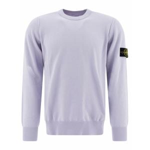 [STONE ISLAND] 라프리마 남성 크루넥 스웨터 인 소프트 코튼 5100053 S00B2V0088 Purple /3
