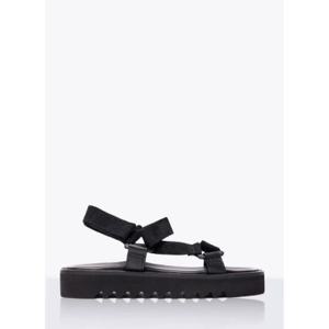 25 FW 스카로쏘 남성 우스터 V 스웨이드 샌들 scr0158043blk