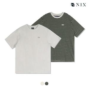 [닉스][NIX]유니) C/P 테리 - 와펜 테리 티셔츠(FNRMCTR753P)
