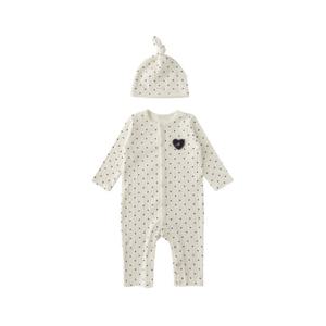 밍크뮤HB(BK)쁘디하트JQD우주복(35A7004103) 신생아내복 출산선물 모자