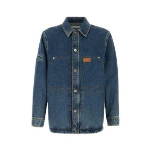 SALVATORE FERRAGAMO Denim jacket 144757785427 DENIM