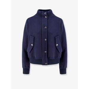 [DIOR] 라프리마 여성 자켓 버진 울 앤 실크 봄버 위드 oblique internal 모티프 510C49A1375 5803 Blu /12