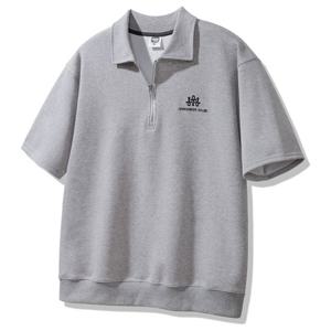 앨빈클로 솔로몬 카라 반집업 반팔티 AST4824 (2 COLOR)