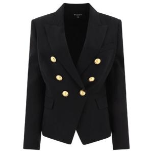 BALMAIN Double breasted wool jacket BF1SG008WC090PA
