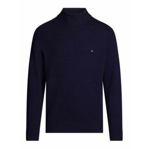 [TOMMY HILFIGER] 라프리마 남성 터틀넥 폴로 necks Dolcevita 인 퓨어 울 MW0MW37332DW5 Blue /8
