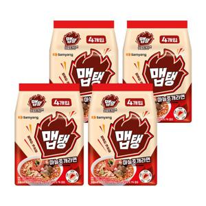 [삼양식품] 맵탱 마늘조개라면 110g x 16개