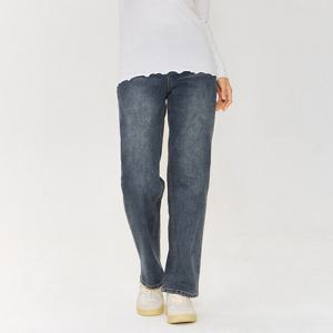 [체이스컬트](여) EERG2363B0N M톤 워싱 스트레이트 데님_gr_GN