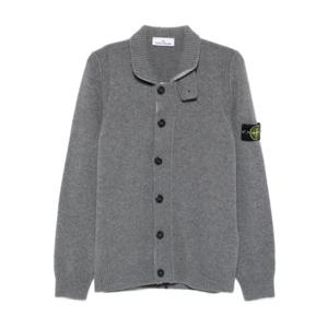 스톤 아일랜드 가디건 5100047S00A3 V0M6B Grey