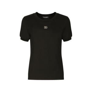 돌체앤가바나 반팔 티셔츠 F8N08ZG7B3U N0000 Black